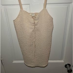 Maurices Large Cream Blouse Tank Top